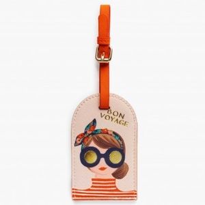 Rifle Paper Co X Anthropologie Luggage Tag